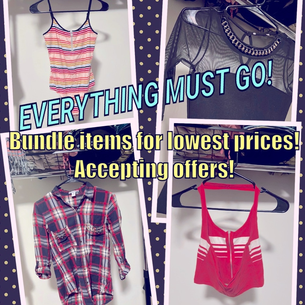 clearing out the closet!